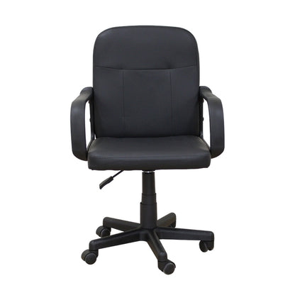 A9942 ΜΑΥΡΟ PVC ΠΟΛΥΘΡΟΝΑ ΓΡΑΦΕΙΟΥ 58x56x37-83/47-93