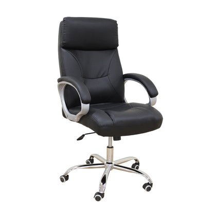 A9947 BLACK PU OFFICE ARMCHAIR 62x76x50-110/60-120