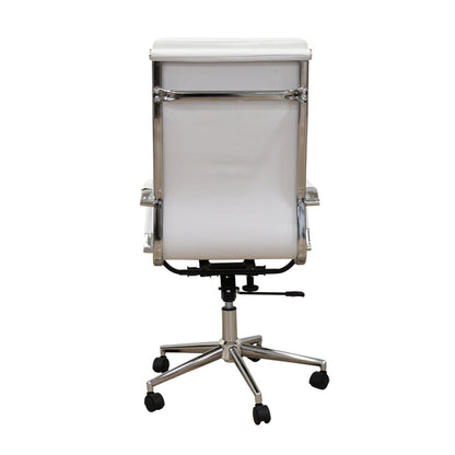 A9944 ΛΕΥΚΟ PU ΠΟΛΥΘΡΟΝΑ ΓΡΑΦΕΙΟΥ 55X60X51-115/61-125εκ.