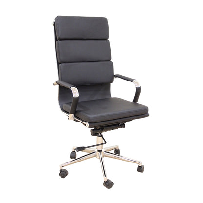 A9944 BLACK PU OFFICE ARMCHAIR 55x60x51-115/61-125