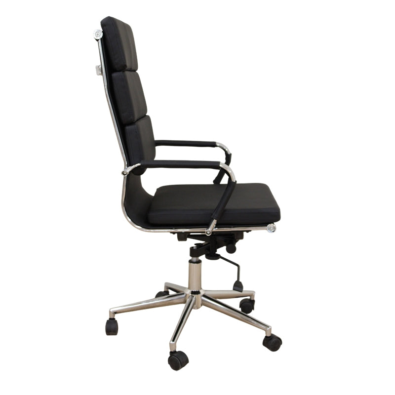 A9944 BLACK PU OFFICE ARMCHAIR 55x60x51-115/61-125