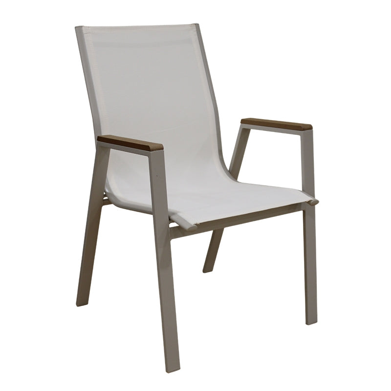 SELBY CAPPUCCINO/WHITE TEXT ΜΕΤΑΛΛΙΚΗ ΠΟΛ/ΝΑ 56x64x90