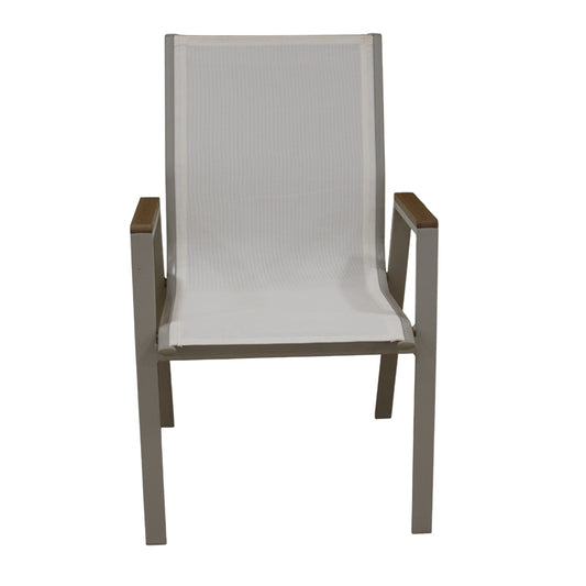 SELBY CAPPUCCINO/WHITE TEXT ΜΕΤΑΛΛΙΚΗ ΠΟΛ/ΝΑ 56x64x90