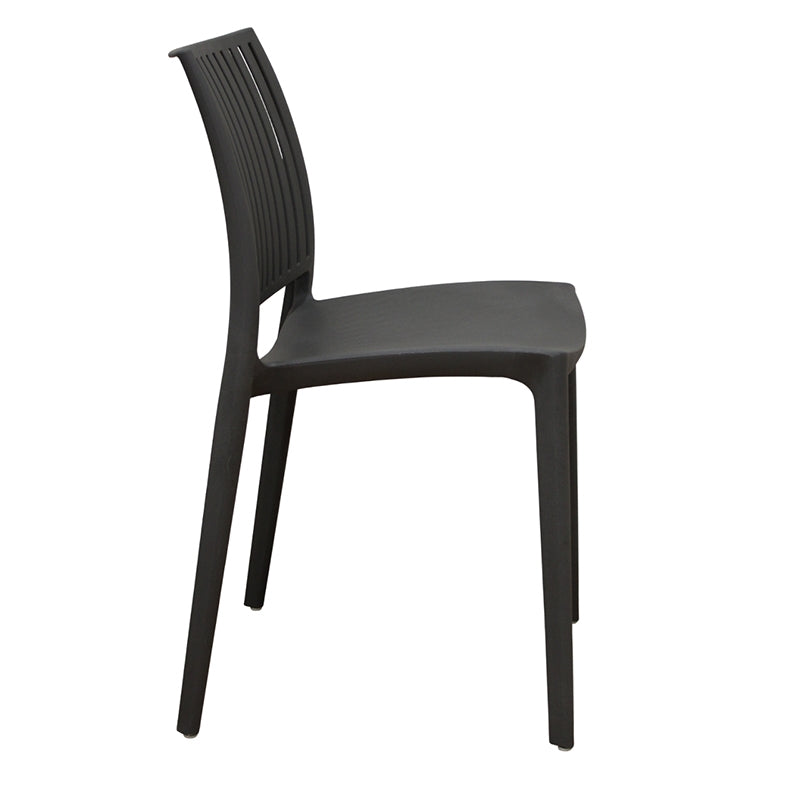 PAOLINA DARK GREY ΚΑΡΕΚΛΑ ΠΟΛ/ΝΙΟΥ 42x48x79