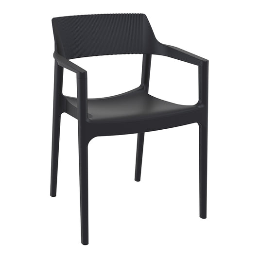 TULUM BLACK ΠΟΛΥΘΡΟΝΑ ΠΟΛ/ΝΙΟΥ 55x52x79