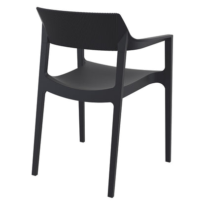 TULUM BLACK ΠΟΛΥΘΡΟΝΑ ΠΟΛ/ΝΙΟΥ 55x52x79