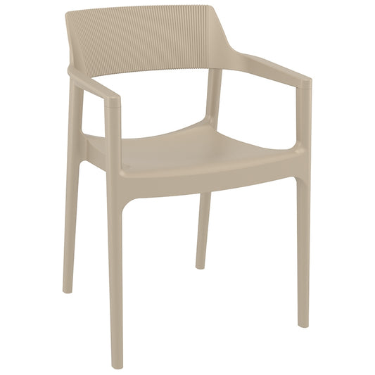 TULUM TAUPE ΠΟΛΥΘΡΟΝΑ ΠΟΛ/ΝΙΟΥ 55x52x79