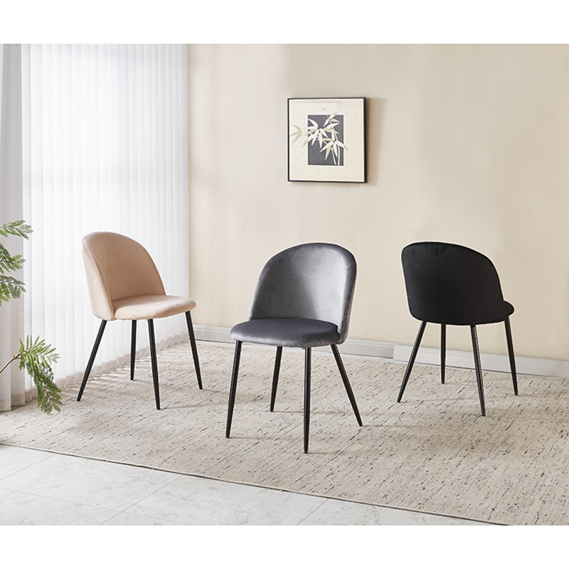 RIO GREY VELVET ΥΦΑΣΜΑ ΚΑΡΕΚΛΑ ΜΕΤΑΛΛΙΚΗ 50x52x81