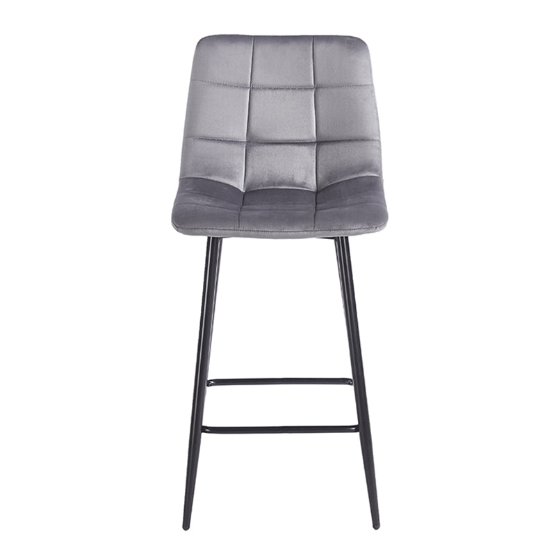 NORA GREY VELVET ΥΦΑΣΜΑ ΣΚΑΜΠΟ ΜΕΤΑΛΛΙΚΟ 45x41x65-99