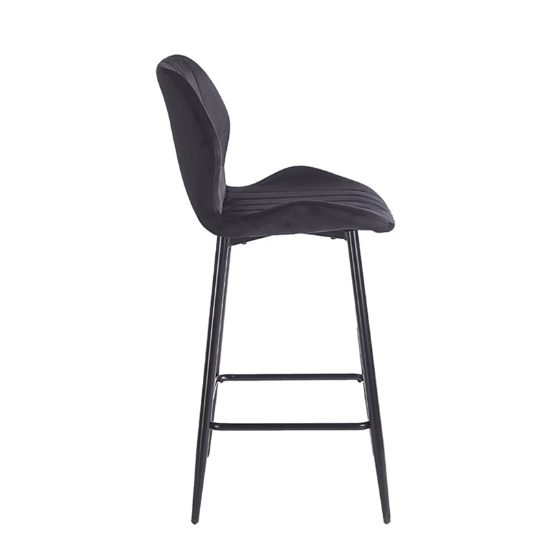 DYLAN BLACK VELVET ΥΦΑΣΜΑ ΣΚΑΜΠΟ ΜΕΤΑΛΛΙΚΟ 46x45x65-95