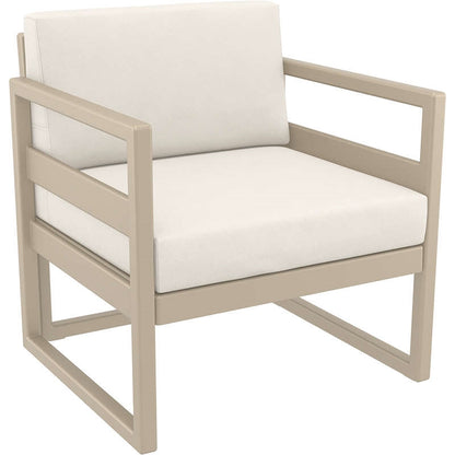 MYKONOS ΠΟΛΥΘΡΟΝΑ TAUPE ΜΕ ΜΑΞ. ΠΟΛ/ΝΙΟΥ 73x72x75