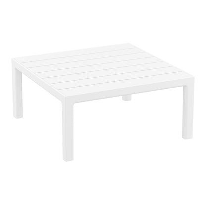 PORTOFINO LOUNGE ΤΡΑΠΕΖΙ WHITE ΠΟΛ/ΝΙΟΥ 70x70x33