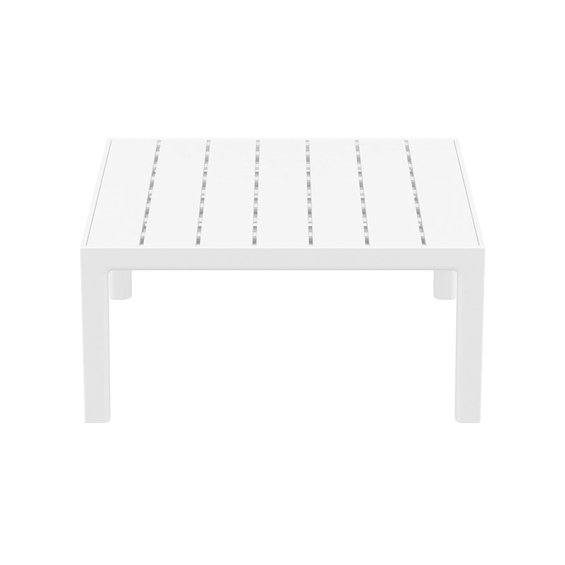 PORTOFINO LOUNGE ΤΡΑΠΕΖΙ WHITE ΠΟΛ/ΝΙΟΥ 70x70x33