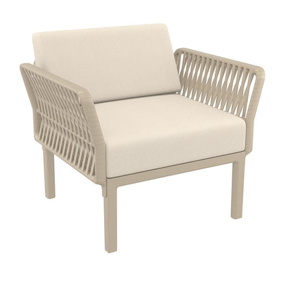 PORTOFINO LOUNGE ΠΟΛΥΘΡΟΝΑ TAUPE/ΜΑΞ. BEIGE ΠΟΛ/ΝΙΟΥ 90x80x69