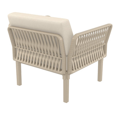PORTOFINO LOUNGE ΠΟΛΥΘΡΟΝΑ TAUPE/ΜΑΞ. BEIGE ΠΟΛ/ΝΙΟΥ 90x80x69