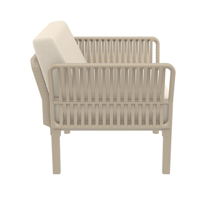 PORTOFINO LOUNGE ΠΟΛΥΘΡΟΝΑ TAUPE/ΜΑΞ. BEIGE ΠΟΛ/ΝΙΟΥ 90x80x69