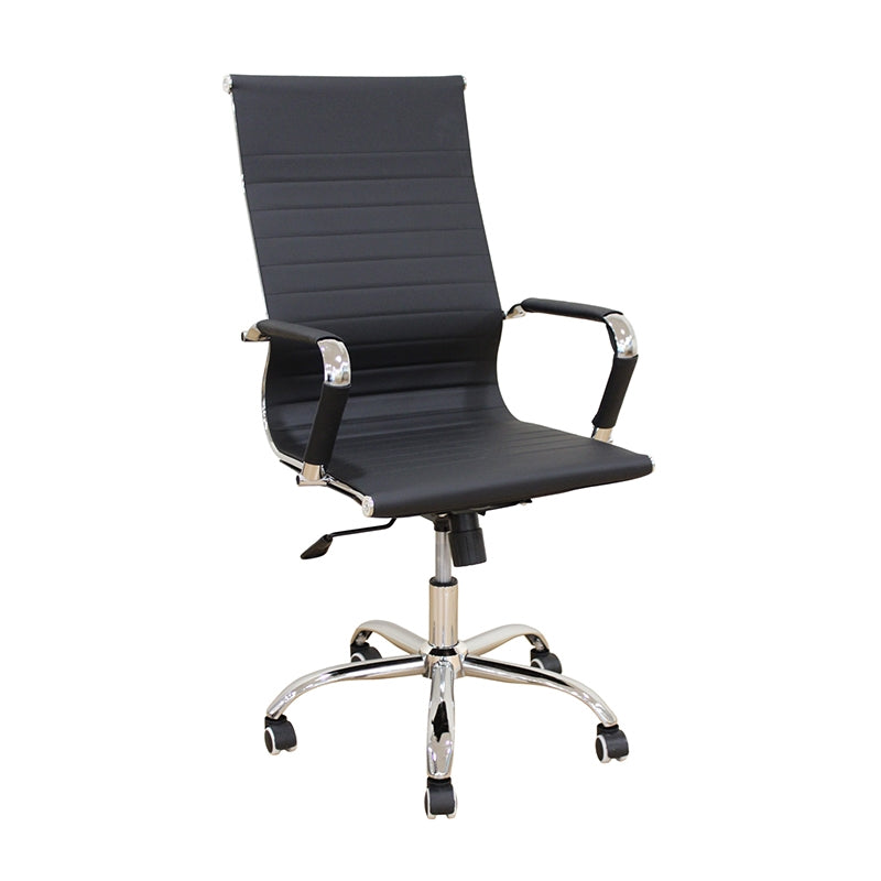 A9955 BLACK PU OFFICE CHAIR 54x62x44-104/53-113
