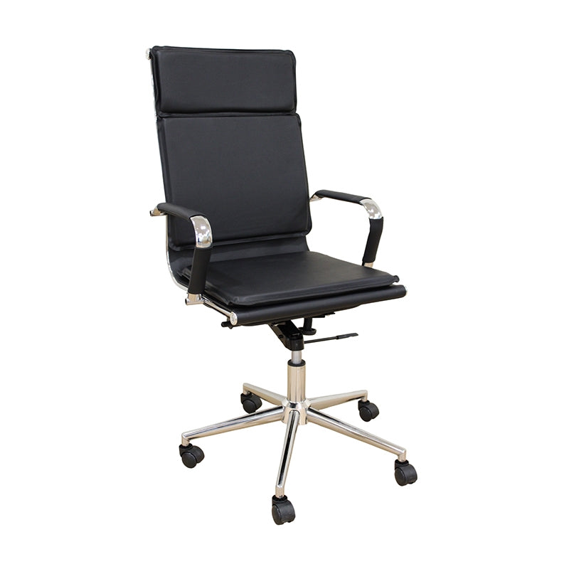 A9952 BLACK PU OFFICE CHAIR 54x51x54-110/60-123