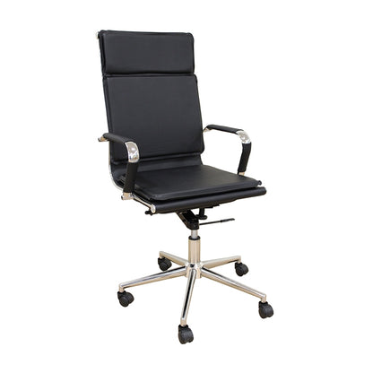 A9952 BLACK PU OFFICE CHAIR 54x51x54-110/60-123