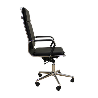 A9952 BLACK PU OFFICE CHAIR 54x51x54-110/60-123
