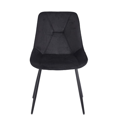 SILVIA BLACK VELVET ΥΦΑΣΜΑ ΚΑΡΕΚΛΑ ΜΕΤΑΛΛΙΚΗ 51x58x87