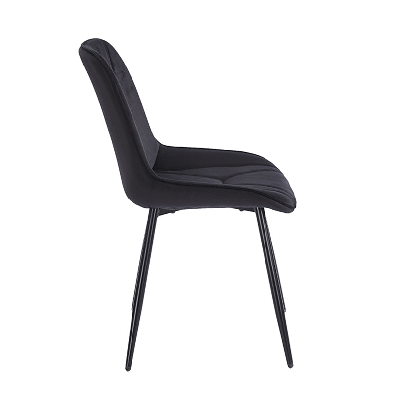 SILVIA BLACK VELVET ΥΦΑΣΜΑ ΚΑΡΕΚΛΑ ΜΕΤΑΛΛΙΚΗ 51x58x87