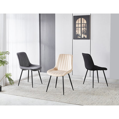 BONY BEIGE VELVET ΥΦΑΣΜΑ ΚΑΡΕΚΛΑ ΜΕΤΑΛΛΙΚΗ 51x58x87