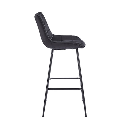 ERMINA BLACK VELVET ΥΦΑΣΜΑ ΣΚΑΜΠΟ ΜΕΤΑΛΛΙΚΟ 49x50x75-104