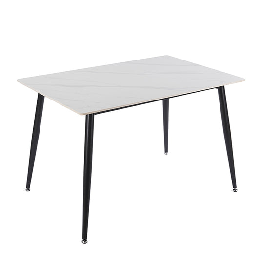 LOBY CERAMIC WHITE MARBLE ΤΡΑΠΕΖΙ 120x80x75