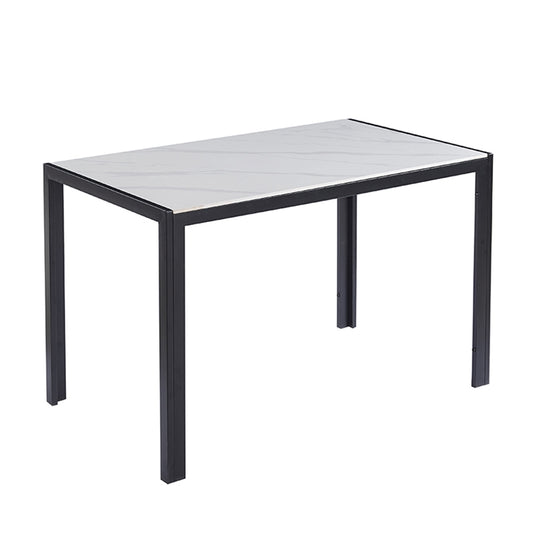 EVELYN CERAMIC WHITE MARBLE ΤΡΑΠΕΖΙ 120x70x75