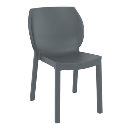 NORA DARK GREY ΚΑΡΕΚΛΑ ΠΟΛ/ΝΙΟΥ 51x59x80