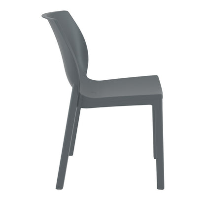 NORA DARK GREY ΚΑΡΕΚΛΑ ΠΟΛ/ΝΙΟΥ 51x59x80
