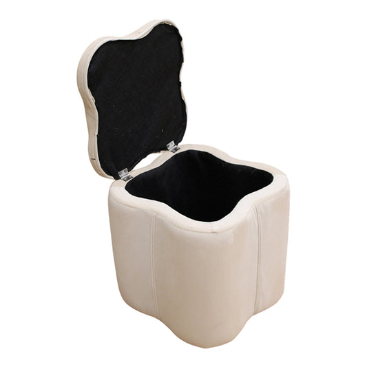 FIONA ΣΚΑΜΠΟ VELVET BEIGE ΜΕ ΑΠΟΘ. ΧΩΡΟ 30x30x34