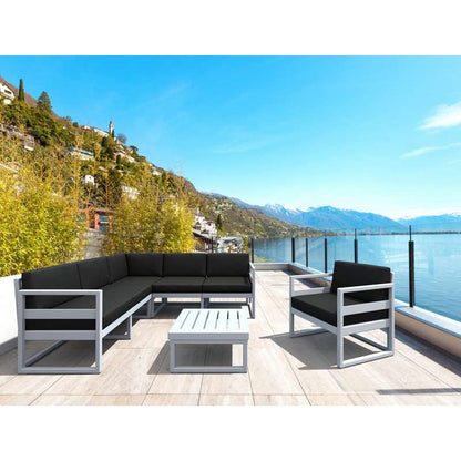 MYKONOS ΜΑΞΙΛΑΡΙ ΠΛΑΤΗΣ BLACK 10εκ