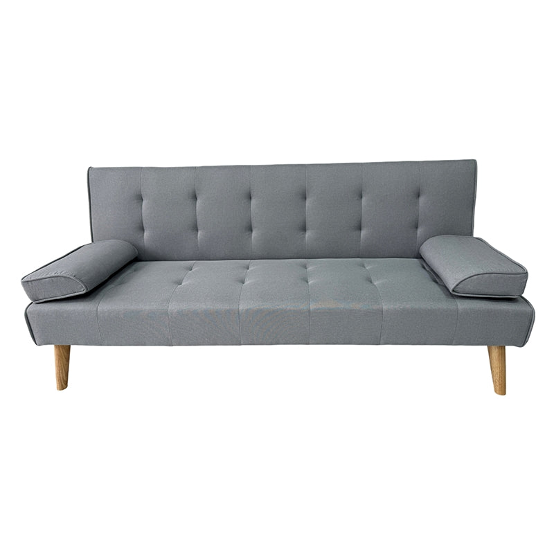 MERYL LIGHT GREY ΥΦΑΣΜΑ ΚΑΝΑΠΕΣ ΚΡΕΒΑΤΙ 170x81x74