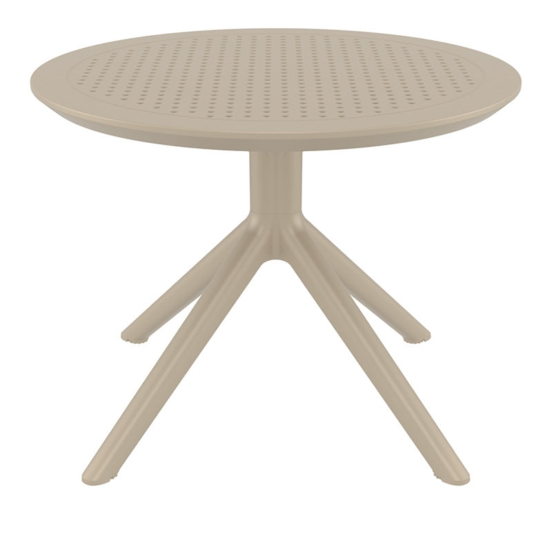 SKY TAUPE MINI ΤΡΑΠΕΖΙ ΠΟΛ/ΝΙΟΥ Φ60x45