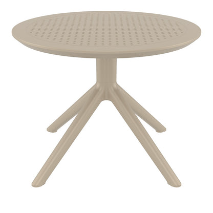 SKY TAUPE MINI ΤΡΑΠΕΖΙ ΠΟΛ/ΝΙΟΥ Φ60x45