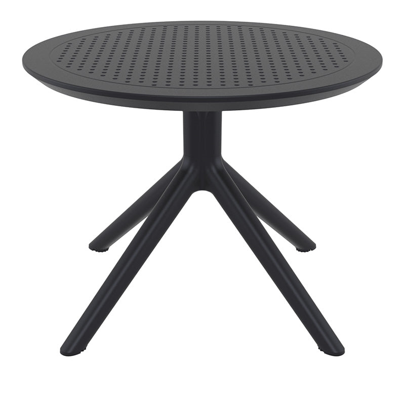 SKY BLACK MINI ΤΡΑΠΕΖΙ ΠΟΛ/ΝΙΟΥ Φ60x45