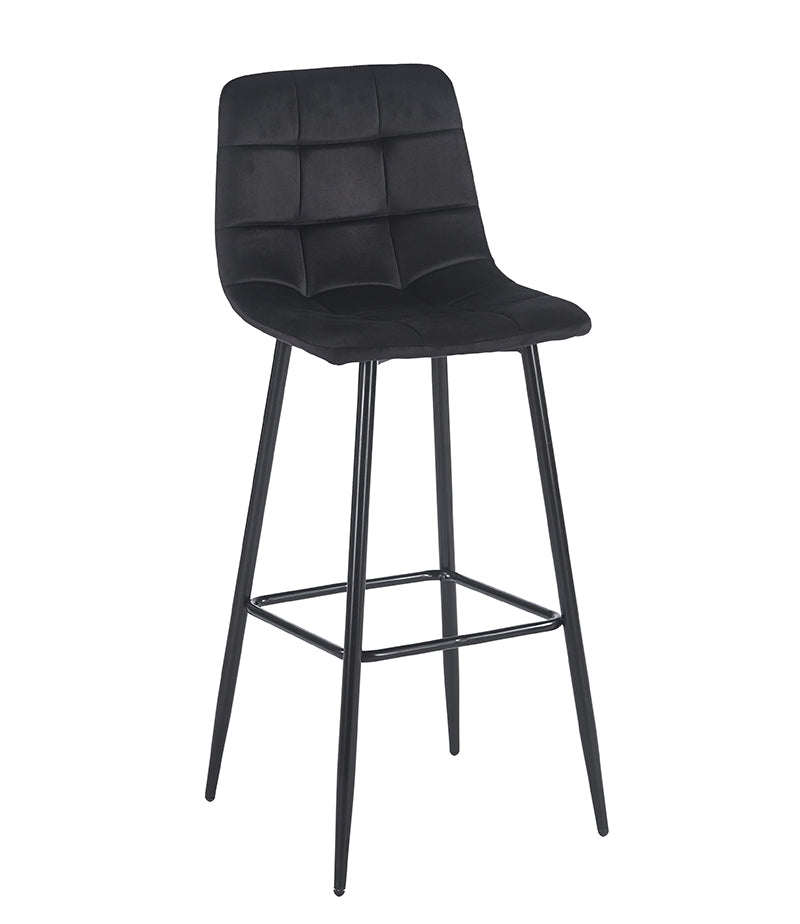 NORA BLACK VELVET ΥΦΑΣΜΑ ΣΚΑΜΠΟ ΜΕΤΑΛΛΙΚΟ 45x42x75-110