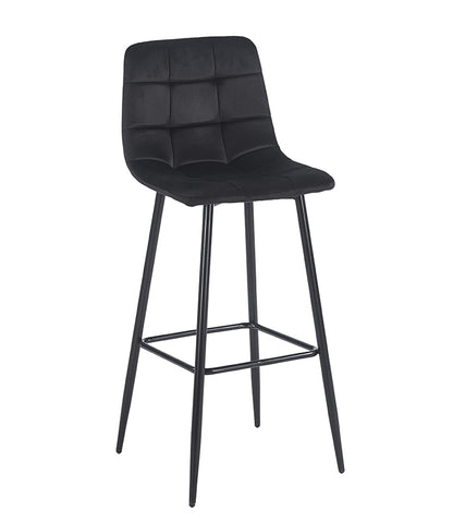 NORA BLACK VELVET ΥΦΑΣΜΑ ΣΚΑΜΠΟ ΜΕΤΑΛΛΙΚΟ 45x42x75-110