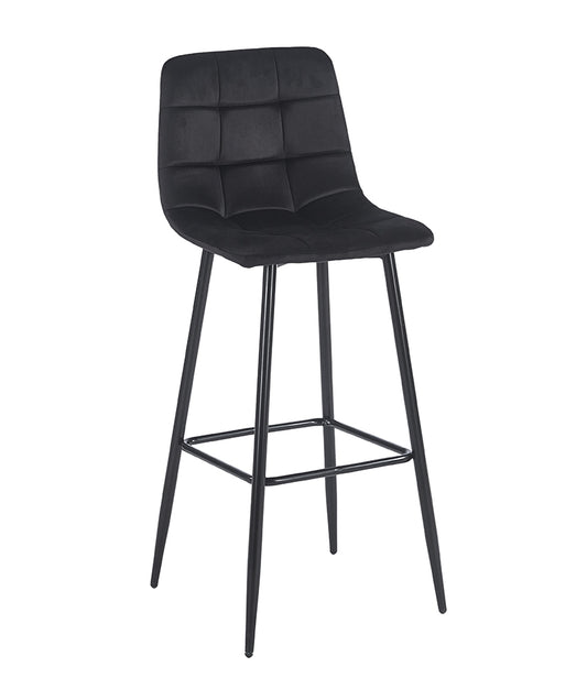NORA BLACK VELVET ΥΦΑΣΜΑ ΣΚΑΜΠΟ ΜΕΤΑΛΛΙΚΟ 45x42x75-110