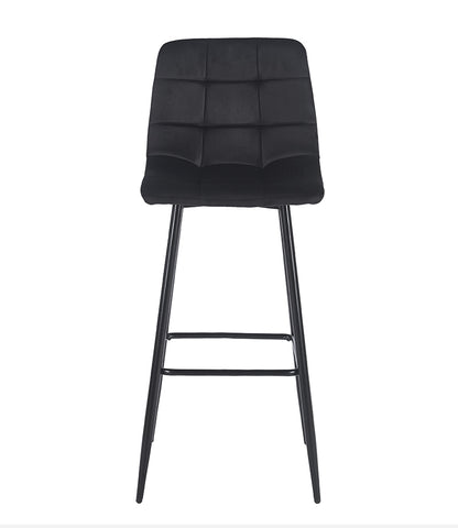 NORA BLACK VELVET ΥΦΑΣΜΑ ΣΚΑΜΠΟ ΜΕΤΑΛΛΙΚΟ 45x42x75-110