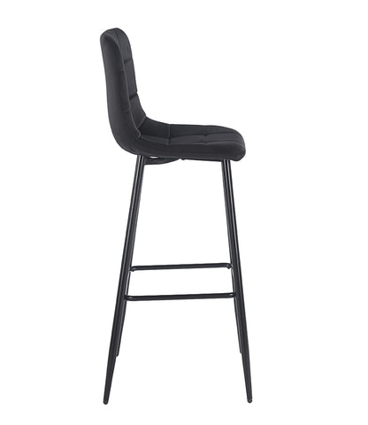 NORA BLACK VELVET ΥΦΑΣΜΑ ΣΚΑΜΠΟ ΜΕΤΑΛΛΙΚΟ 45x42x75-110