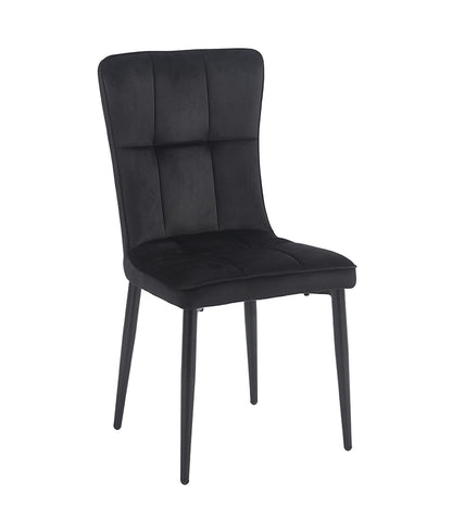 SELIN BLACK VELVET ΥΦΑΣΜΑ ΚΑΡΕΚΛΑ ΜΕΤΑΛΛΙΚΗ 46x54x91