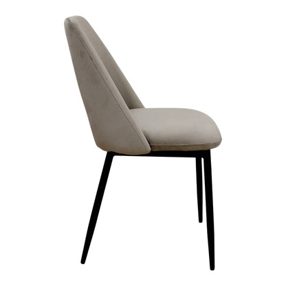 MADISON CAPPUCCINO VELVET ΥΦΑΣΜΑ ΚΑΡΕΚΛΑ ΜΕΤΑΛΛΙΚΗ 45x54x83
