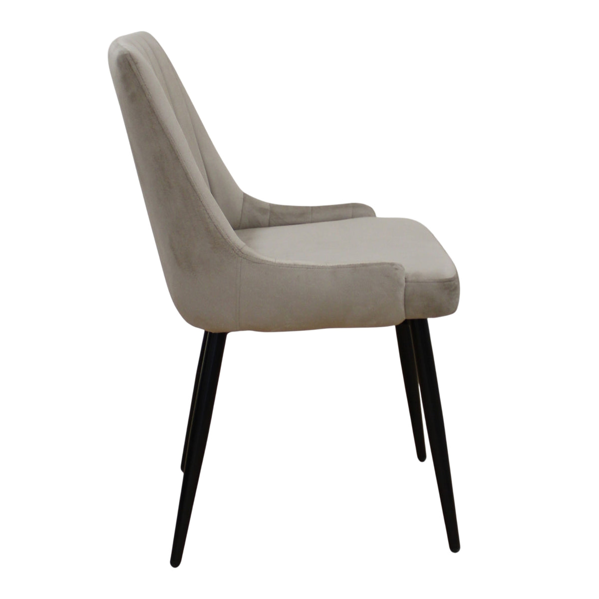 MEGAN CAPPUCCINO VELVET ΥΦΑΣΜΑ ΚΑΡΕΚΛΑ ΜΕΤΑΛΛΙΚΗ 51x58x88