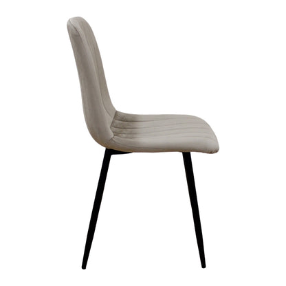 DORA CAPPUCCINO VELVET ΥΦΑΣΜΑ ΚΑΡΕΚΛΑ ΜΕΤΑΛΛΙΚΗ 45x53x86