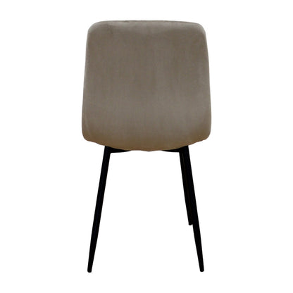 DORA CAPPUCCINO VELVET ΥΦΑΣΜΑ ΚΑΡΕΚΛΑ ΜΕΤΑΛΛΙΚΗ 45x53x86