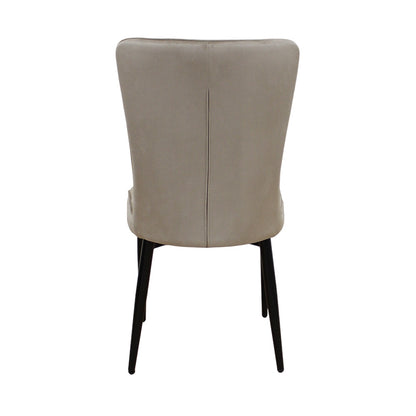 SELIN CAPPUCCINO VELVET ΥΦΑΣΜΑ ΚΑΡΕΚΛΑ ΜΕΤΑΛΛΙΚΗ 46x54x91