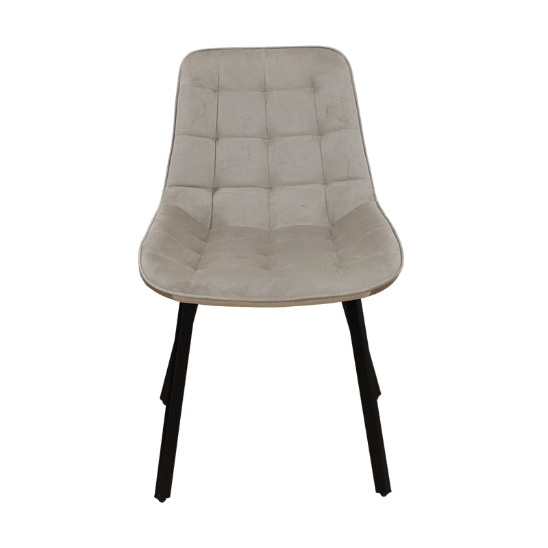 MIRA CAPPUCCINO VELVET ΥΦΑΣΜΑ ΚΑΡΕΚΛΑ ΜΕΤΑΛΛΙΚΗ 53x59x86